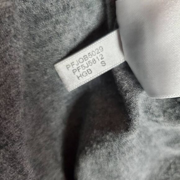 Calvin Klein Performance Women’s Hoodie Tunic Top Size S Gray Asymmetrical Zip L - Picture 6 of 7